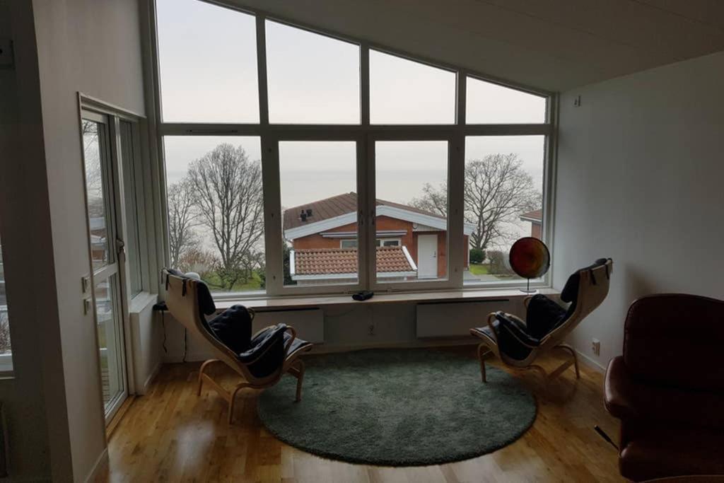 Modern Villa I Arild Med Spektakulaer Havsutsikt. Экстерьер фото